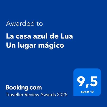 La Casa Azul De Lua Un Lugar Magico Villa Juncedo Eksteriør bilde
