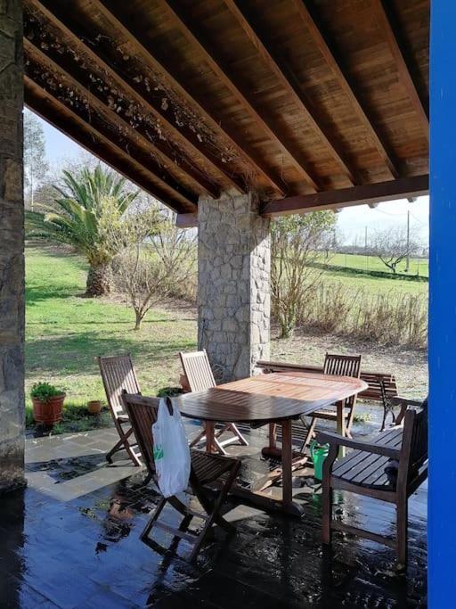 La Casa Azul De Lua Un Lugar Magico Villa Juncedo Eksteriør bilde