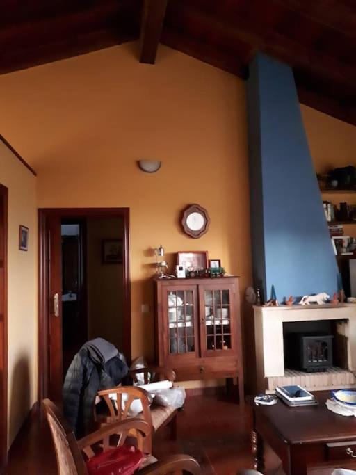 La Casa Azul De Lua Un Lugar Magico Villa Juncedo Eksteriør bilde