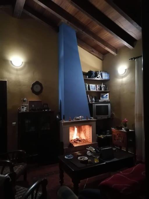 La Casa Azul De Lua Un Lugar Magico Villa Juncedo Eksteriør bilde