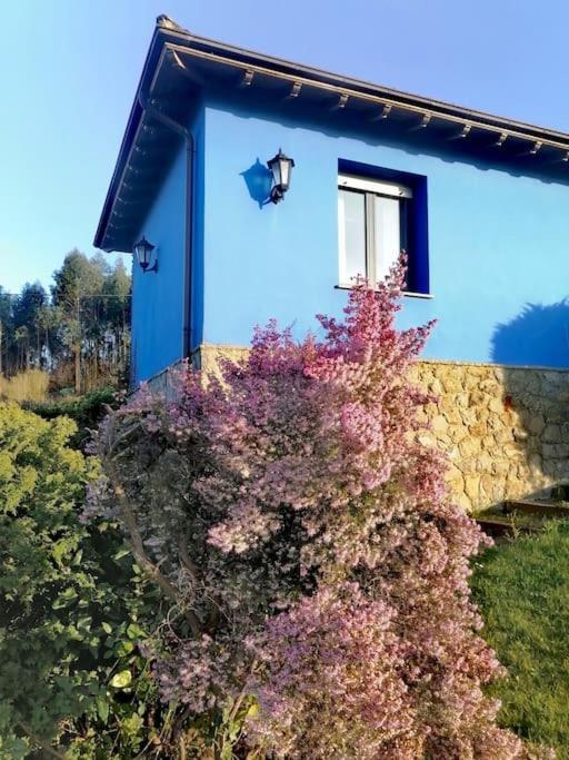 La Casa Azul De Lua Un Lugar Magico Villa Juncedo Eksteriør bilde